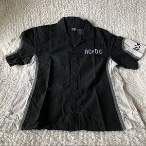 RARE AC/DC Rockware Button Front Shirt